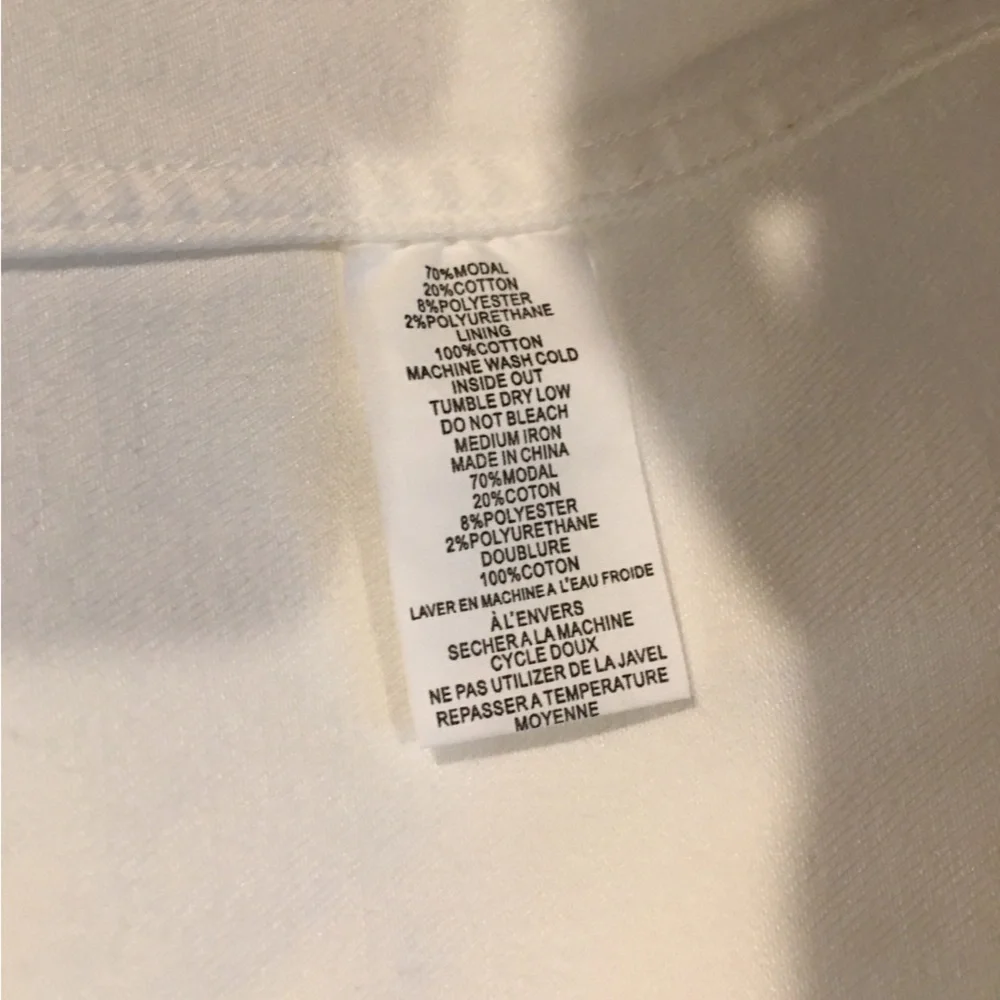 Trina Turk White Denim Jean Jacket - Picture 9 of 11